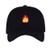 VORON Fire Flame Baseball Cap Embroidered Soft Cotton Adjustable Balck Dad Hat Outdoor