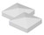 2-Pack Premium White PVC Vinyl 5 inch x 5 inch External Pyramid Post Cap