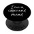 I Run On Coffee and Mead Coffee Lovers Gift Funny PopSockets PopGrip- Swappable Grip for Phones  and  Tablets