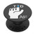 Funny Type 1 Diabetes T1D AF Graphic PopSockets Grip and Stand for Phones and Tablets