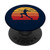 Javelin Girl Retro Minimalist Sun Vintage 80's Vibe PopSockets Grip and Stand for Phones and Tablets