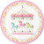 Carousel Paper Plates, 24 ct