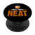 Well That's Neat Whiskey Glass Drinking Alcohol Beer Wine PopSockets PopGrip- Swappable Grip for Phones  and  Tablets