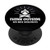 Think Outside- No Box Required Camping Outdoors PopSockets PopGrip- Swappable Grip for Phones  and  Tablets