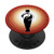 Yin Yang Qi Gong Art For Martial Artist Qigong Gift Orange PopSockets Grip and Stand for Phones and Tablets