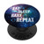Eat Sleep Bake Repeat Cooking Baking Baker Kitchen Chef PopSockets PopGrip- Swappable Grip for Phones  and  Tablets
