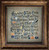 Halloween Sampler Cross Stitch Chart and Free Embellishment