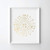 Genetic Code Chart Gold Foil Print- Genetic Code Chart Art Print- Genetic Code Gold Print -05inch x 07inch UNFRAMED-