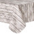 Technimark Mainstays Vinyl Tablecloth Woodgrain 60 x 84 inch Rectangular