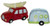 Car w/Surfboard  and  Camper Salt and Pepper Shaker Set