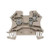 WEIDMULLER WDU-2.5/1.5/ZR 2.5 MM²- Terminal Block- Dark Beige- Feed-Through Terminal- Screw Connection- 24 A- 800 V
