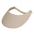 Otto Caps Fabric Foam Sun String Visor- Khaki