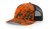 Richardson Kryptek 112p Trucker Snapback Cap -Inferno/Black-