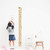 Wall Sticker Cartoon Dog Growth Chart Stickers Kids Nursery Rooms Decoration Home PVC Height Measure Decals Mural Decor Art