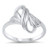Criss Cross Polished Knot Infinity Ring New .925 Sterling Silver Band Size 6