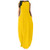 Kaideny Fashion Women Sexy Plus Size Solid Sleeveless O-Neck Pockets Camisole Long Dress Yellow
