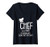 Womens Noun Chef Funny Sous Master Head Executive Cook-ing Gift V-Neck T-Shirt