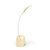LED Desk Lamp- Eye-Caring Table Lamps- Dimmable Office Lamp with USB Charging Port- Touch Control-White