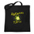 Awkward Turtle Funny Meme Black 15x15 inches Large Canvas Tote Bag Women