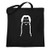 Every Day Is Wednesday Funny Halloween Costume Black 15x15 inches Large Canvas Tote Bag Women