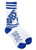 Phi Beta Sigma Fraternity Mens New Athletic Socks White