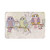 Bathroom Rug Soft Bath Mat 15.7 x 23.5 Inch- Non Slip Bath Rugs for Bathroom Shower- Washable Carpets Mats- Three Owls On a Branch