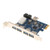 PCI-E to 4 Port USB3.0 HUB PCI Express Expansion Card Adapter 5 Gbps Speed
