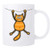 Orange Cat Gift Mug  Ginger Red Tabby- Mischievous Kitty - Coffee Cup for Cat Lovers