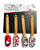 Mickey and Minnie 4 Pack Spatula Set