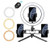 10inch Selfie Ring Light with Tripod Stand  and  Phone Holder- Dimmable Desk LED Makeup Ring Light for Live Streaming/Zoom Meetings/YouTube Video/TikTok-Selfie Ring Light with 3 Light Modes