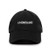 Tech Design Different Baseball Cap Embroidered Cotton Adjustable Dad Hat Black