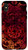 iPhone X/XS Galaxy Cosmos Mandala colorful red orange Phone Case