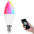 EX UP Smart WiFi Light Bulb- C37 Dimmable RGBPlusCPlusW- E14 Base LED Candle Light Bulb- 5W 400LM -2700k-6500k- Candelabra Bulb- Compatible with Alexa Echo- Google Home- 1 Pack