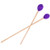 Lightweight Percussion Instrument Accessories Convenient Marimba Mallets for Marimba-purple-