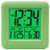 Equity by La Crosse 70903 Soft Green Cube LCD Alarm Clock
