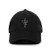 Religious Cross Baseball Cap Embroidered Cotton Adjustable Dad Hat Black