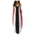 cooki Women Dresses Women's Casual Sleeveless V Neck Butterfly Printed Boho Maxi Dress Long Maxi Dresses for Women Summer White