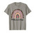Librarian Rainbow Leopard Funny School Librarian Gift T-Shirt