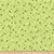 RJR Fashion Fabrics Pop Doodle Mini Metallic Green Yard