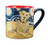 Paw Palettes Yellow Lab Van Growl Ceramic Mug- 16-Ounce