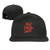 HDOLUICQR Not Today Satan Baseball Cap Flat Brim Visor Classic Snapback Adjustable Dad Trucker Hat