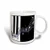 3dRose mug_18762_3 Silver Music Notes on Piano Keys Magic Transforming Mug, 11-Ounce