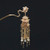 Houchu Handmade Hair Stick Vintage Hair Pin Chinese Hair Sticks Hanfu Long Tassel Traditional Classical Hair Chopsticks Hairpin -Hair Stick-