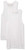 Calvin Klein Boys' Big Tank Top- Classic White- Small