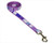 FlyFree STRIPE-PURPLE-MULTI1-L 4 ft. Stripe Dog Leash44- Purple - Extra Small
