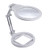 PROW White LED Illuminated Folding Design Magnifier 2.5X 5X Optical Acrylic Lens Desktop Magnifying Glass Loupe for Reading- Inspection Repair Needlework Hobby and Craft