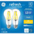 GE Refresh LED 100 watt Equivalent A21 Daylight Dimmable LED Bulb -2 Pack-