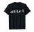 Disc Golf Evolution Frisbee Frolf Funny Golf Basket Gift T-Shirt