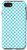 iPhone SE -2020- / 7 / 8 Checkered Blue Checkerboard Pattern Phone Case