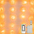 KAiSnova Natural Rose Quartz Crystal String Lights 6.5FT 20 LEDs USB  and  Battery Powered Fairy Lights with Remote Raw Stone Gem Decor Night Light for Indoor Outdoor- Wedding- Birthday Party- Bedroom